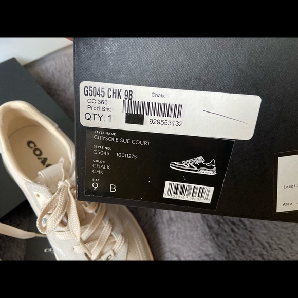 NIB - Coach Women Sneaker - Citysole Court Sneaker - G5045 - size 9 US - Picture 13 of 16